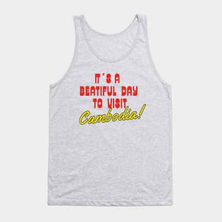 Cambodia.  Gift Ideas For The Travel Enthusiast.. Tank Top